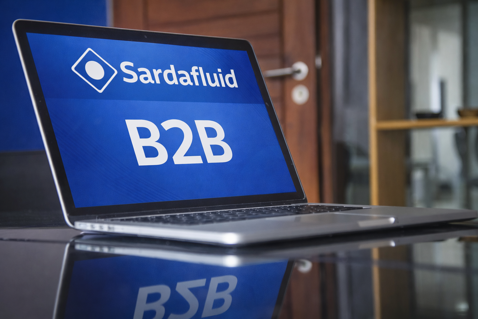 Dashboard digitale con metriche e processo ordini B2B